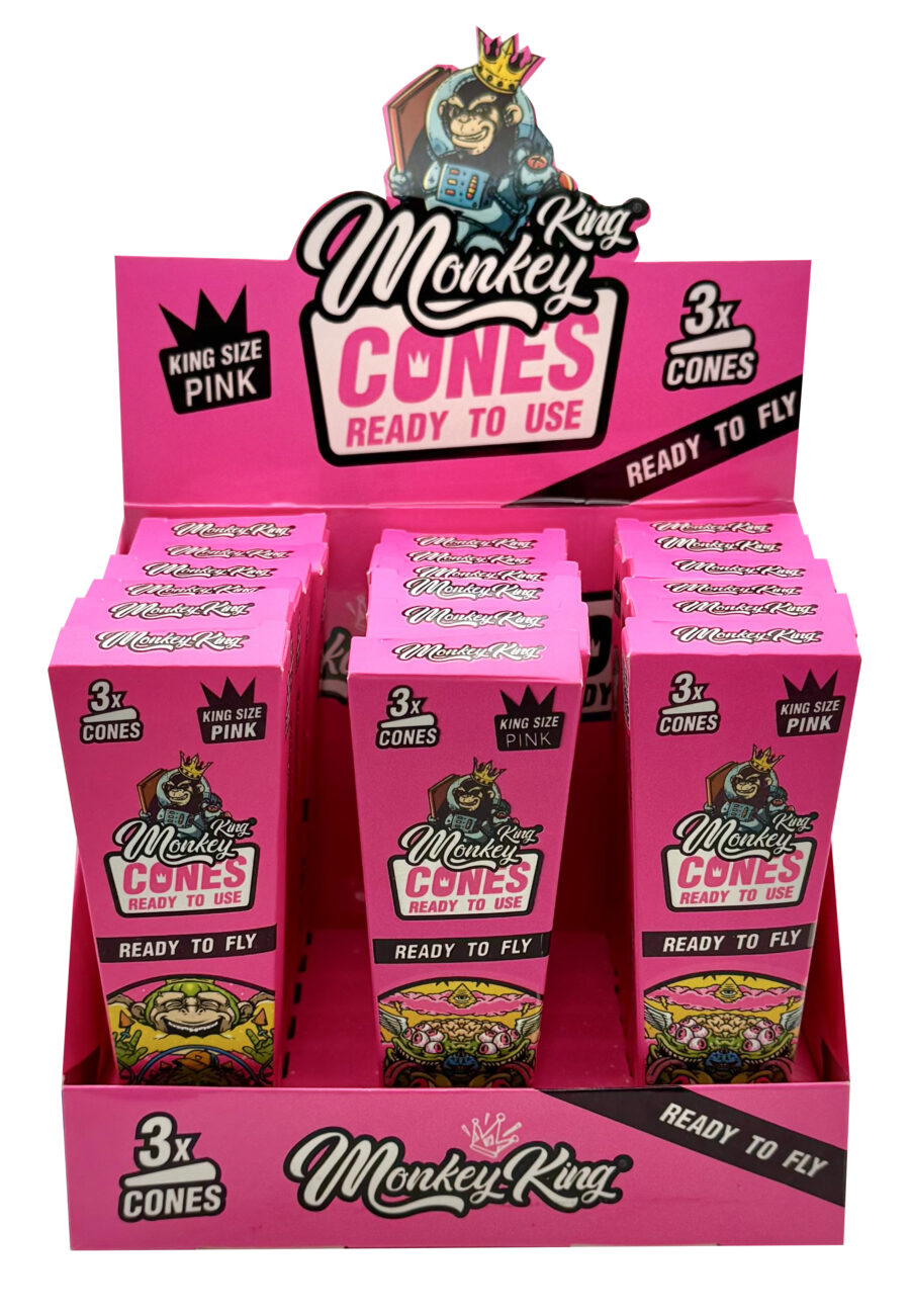 MPCONEX3 / MONKEY CONES KS PINK X3