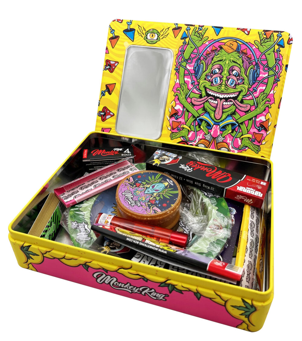 MTRYKITM / MONKEY TRYKIT METALIC BOX