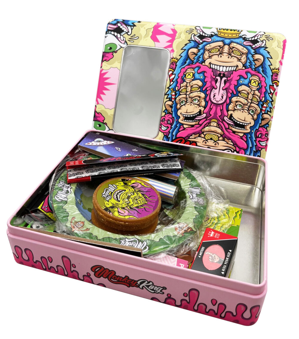 MTRYKITM / MONKEY TRYKIT METALIC BOX