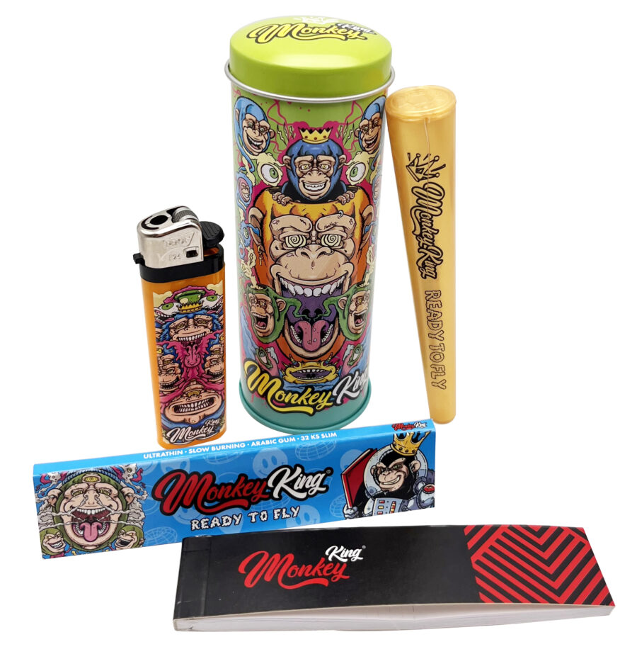 Monkey essential round tin
