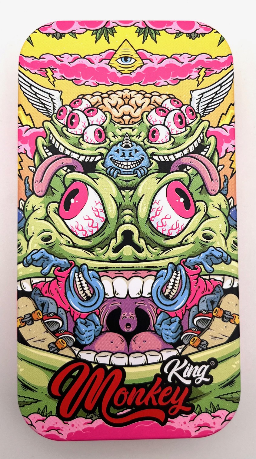 MTINFLUOR / MONKEY TIN BOX FLUOR ALIENEYES UD