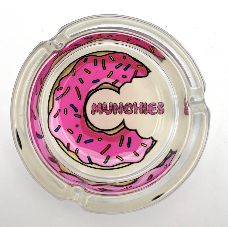 MGLASSASH / MONKEY GLASS ASHTRAY MUNCHIES UD