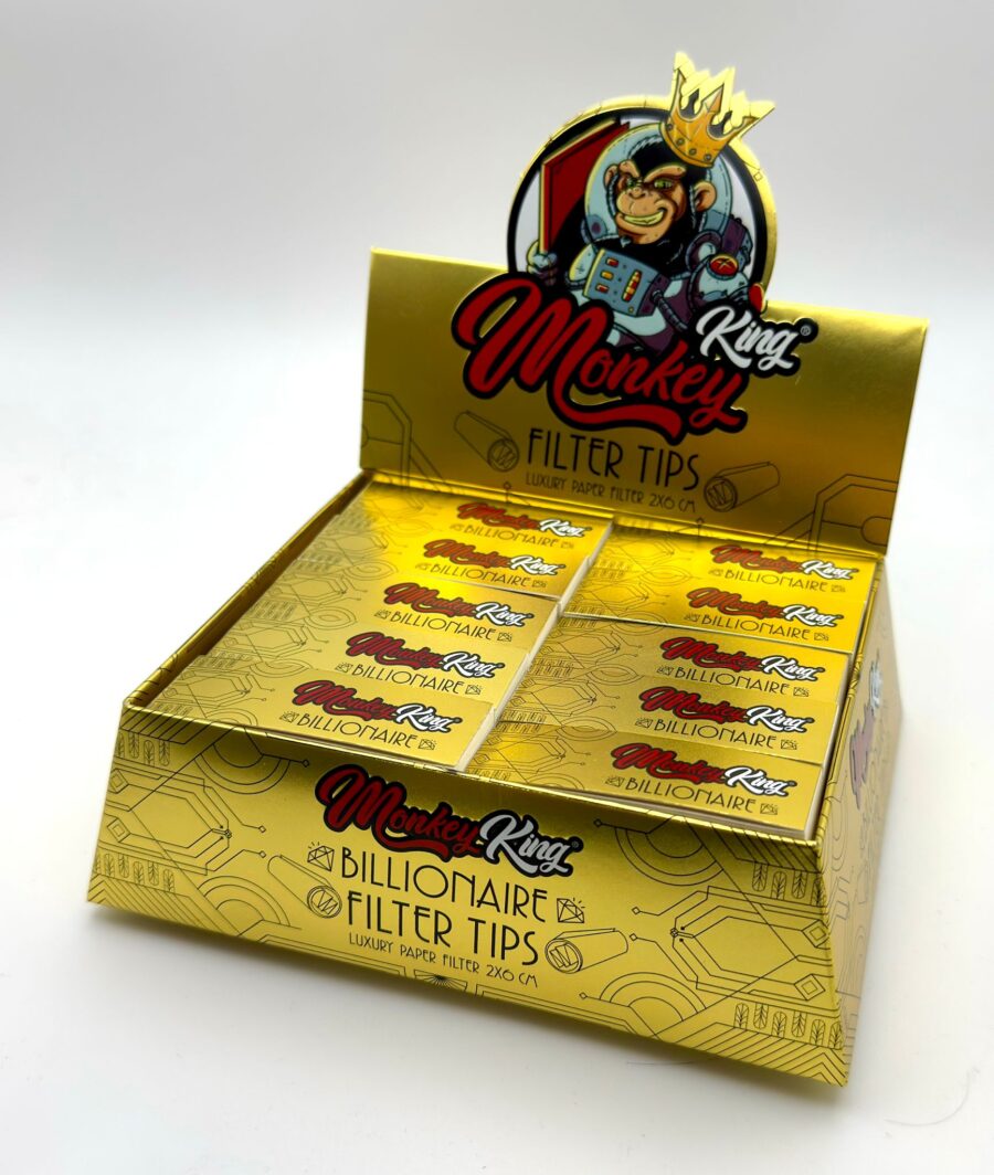 MMC50GOLD // MonkeyKing Billionaire Filter Tips