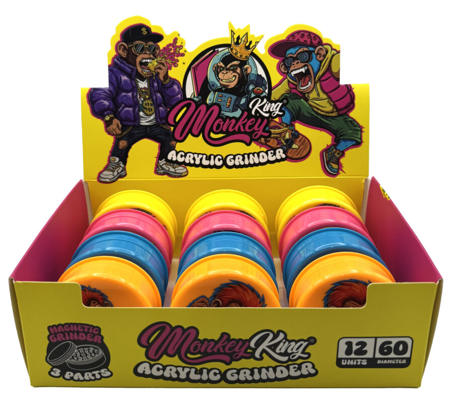 MGRIND12 / MONKEY ACRYLIC GRINDER